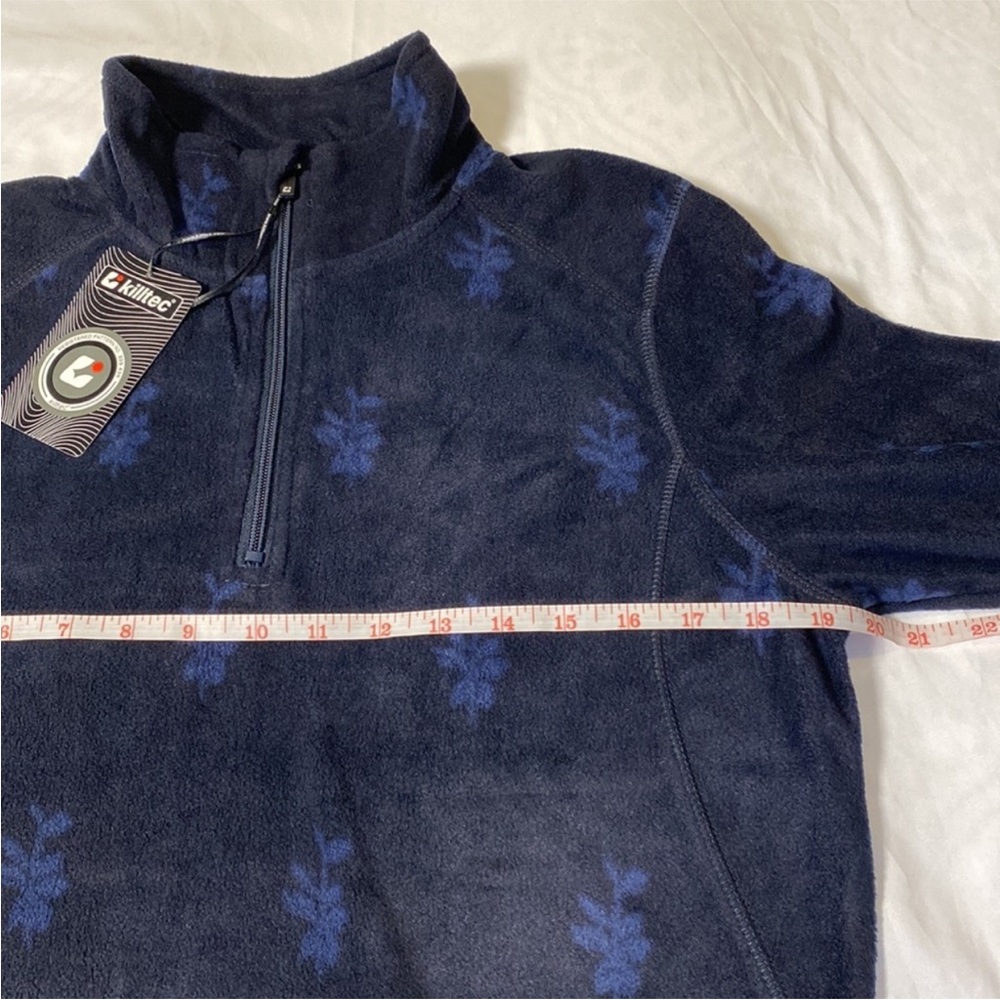 NWT Killtec Microfleece 1/4 Zip-Neck Pullover Jacket - Picture 14 of 15